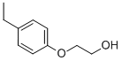 2-(4-エチルフェノキシ)エタノール 化学構造式
