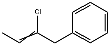 2-Chloro-1-phenyl-2-butene Structure