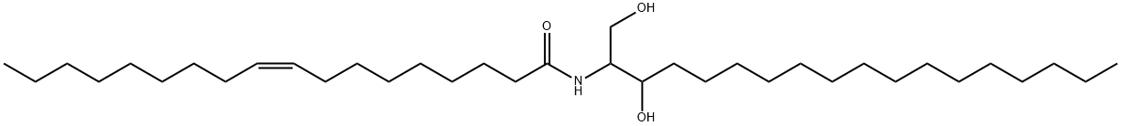 (Z)-N-(1,3-dihydroxyoctadecan-2-yl)octadec-9-enamide Structure