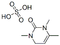 2,3-dihydro-1,3,4-trimethyl-2-oxopyrimidine sulphate 结构式