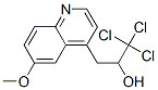 1,1,1-trichloro-3-(6-methoxyquinolin-4-yl)propan-2-ol 结构式