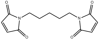 1,5-二(马来酰胺)基戊烷, 5443-21-0, 结构式