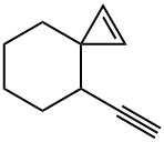 Spiro[2.5]oct-1-ene, 4-ethynyl- (9CI) Structure