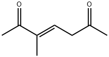 3-Heptene-2,6-dione, 3-methyl-, (3E)- (9CI) Structure