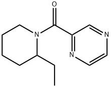 피페리딘,2-에틸-1-(피라지닐카르보닐)-(9CI)