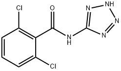Benzamide, 2,6-dichloro-N-1H-tetrazol-5-yl- (9CI) Struktur