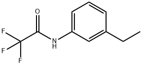 Acetamide, N-(3-ethylphenyl)-2,2,2-trifluoro- (9CI),544451-34-5,结构式