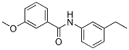 Benzamide, N-(3-ethylphenyl)-3-methoxy- (9CI) Structure