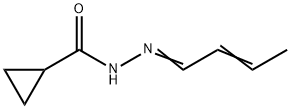 Cyclopropanecarboxylic acid, 2-butenylidenehydrazide (9CI),544465-19-2,结构式