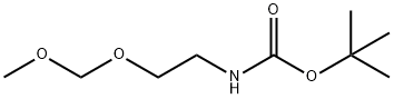 Carbamic acid, [2-(methoxymethoxy)ethyl]-, 1,1-dimethylethyl ester (9CI),544478-01-5,结构式