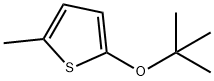 2-(1,1-Dimethylethoxy)-5-methylthiophene Structure