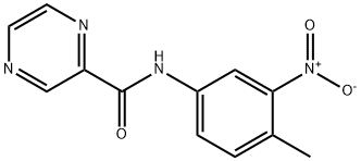 Pyrazinecarboxamide, N-(4-methyl-3-nitrophenyl)- (9CI) Structure