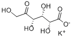 5-ケト-D-グルコン酸カリウム塩 化学構造式