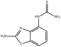 Thiourea, (2-amino-4-benzothiazolyl)- (9CI),544704-27-0,结构式