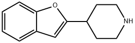 4-(苯并呋喃-2-基)哌啶,54477-05-3,结构式