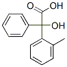 2-hydroxy-2-(2-methylphenyl)-2-phenyl-acetic acid 化学構造式