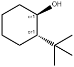 rel-2β*-tert-ブチルシクロヘキサン-1α*-オール 化学構造式