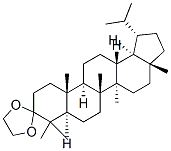 Lupan-3-one ethylene acetal Structure