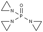 トリ(1-アジリジニル)ホスフィンオキシド 化学構造式