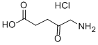 	5-氨基乙酰丙酸盐酸盐,5451-09-2,结构式