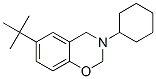 6-tert-butyl-3-cyclohexyl-3,4-dihydro-2H-1,3-benzoxazine,5451-32-1,结构式