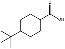 4-叔丁基环己基甲酸,5451-55-8,结构式