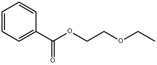 安息香酸 2-エトキシエチル 化学構造式