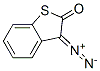 3-ジアゾベンゾ[b]チオフェン-2(3H)-オン 化学構造式