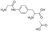 5452-15-3 acetic acid, 2-amino-3-[4-[(2-aminoacetyl)amino]phenyl]propanoic acid