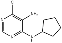 6-chloro-N4-cyclopentylpyrimidine-4,5-diamine|(2-(4-CHLOROPHENYL)-7-METHYL-5-OXOIMIDAZO[1,2-A]PYRIMIDIN-8(5H)-YL)ACETIC ACID