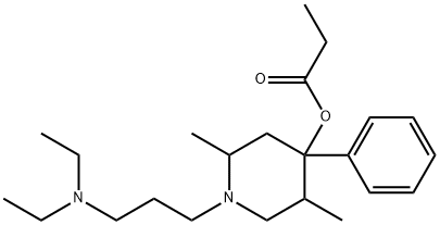 54521-96-9 1-(3-Diethylaminopropyl)-2,5-dimethyl-4-phenyl-4-propionyloxypiperidine