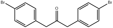 1,3-Bis(4-bromophenyl)propanone Struktur