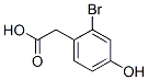 2-BROMO-4'-HYDROXYPHENYL ACETIC ACID 结构式