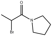 Pyrrolidine, 1-(2-bromo-1-oxopropyl)- (9CI),54537-48-3,结构式