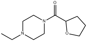 Piperazine, 1-ethyl-4-[(tetrahydro-2-furanyl)carbonyl]- (9CI) 结构式