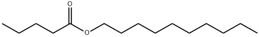 戊酸癸酯,5454-12-6,结构式