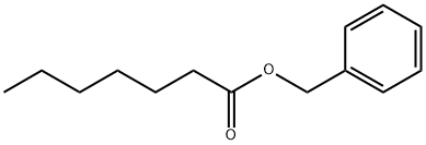 庚酸苄酯, 5454-21-7, 结构式