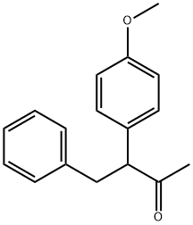 3-(4-methoxyphenyl)-4-phenyl-butan-2-one,5454-33-1,结构式
