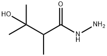 3-hydroxy-2,3-dimethyl-butanehydrazide Structure