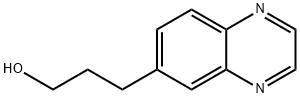 6-Quinoxalinepropanol(9CI) Structure