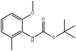 BOC-2-METHOXY-6-METHYLANILINE Structure