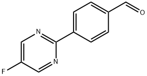 4-(5-Fluoropyrimidin-2-yl)benzaldehyde 结构式