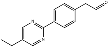 Benzeneacetaldehyde, 4-(5-ethyl-2-pyrimidinyl)- (9CI) 结构式