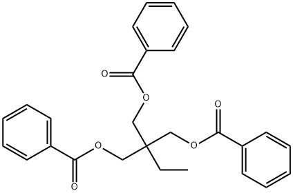 TRIMETHYLOLPROPANE TRIBENZOATE Structure