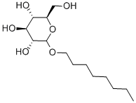 OCTYL-D-GLUCOPYRANOSIDE Struktur