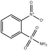 2-ニトロベンゼンスルホンアミド 化学構造式