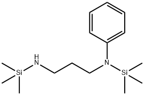 N,N'-Bis(trimethylsilyl)-N-phenyl-1,3-propanediamine Structure