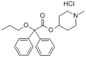 盐酸丙哌维林, 54556-98-8, 结构式