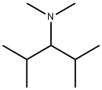 3-ジメチルアミノ-2,4-ジメチルペンタン 化学構造式