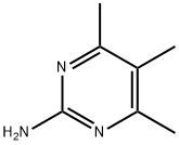 4,5,6-トリメチルピリミジン-2-アミン 化学構造式